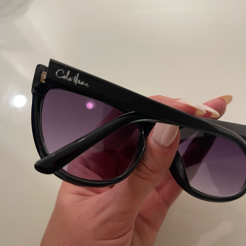 Cole Haan black trendy sunglasses